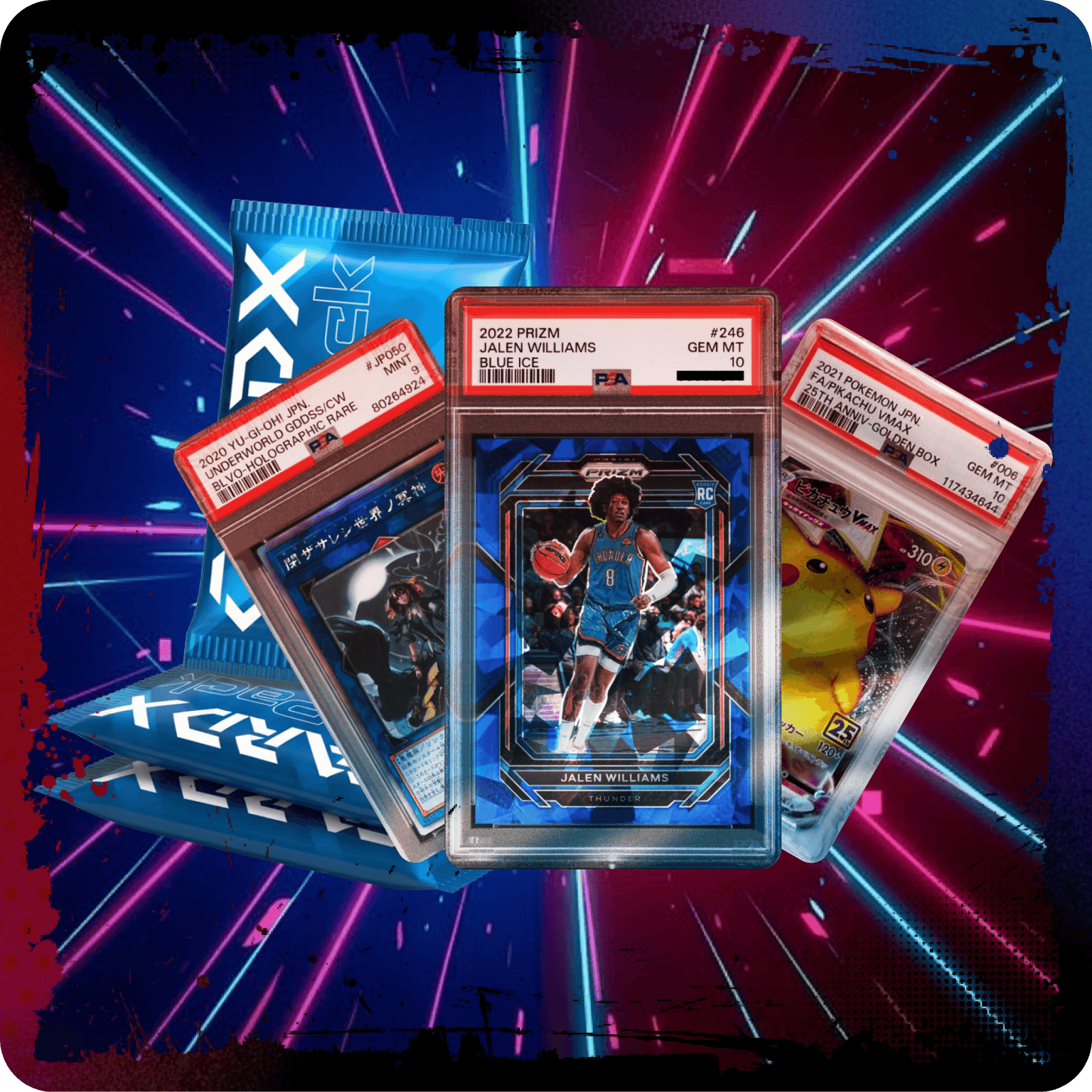 Diversified Card IPs with Background